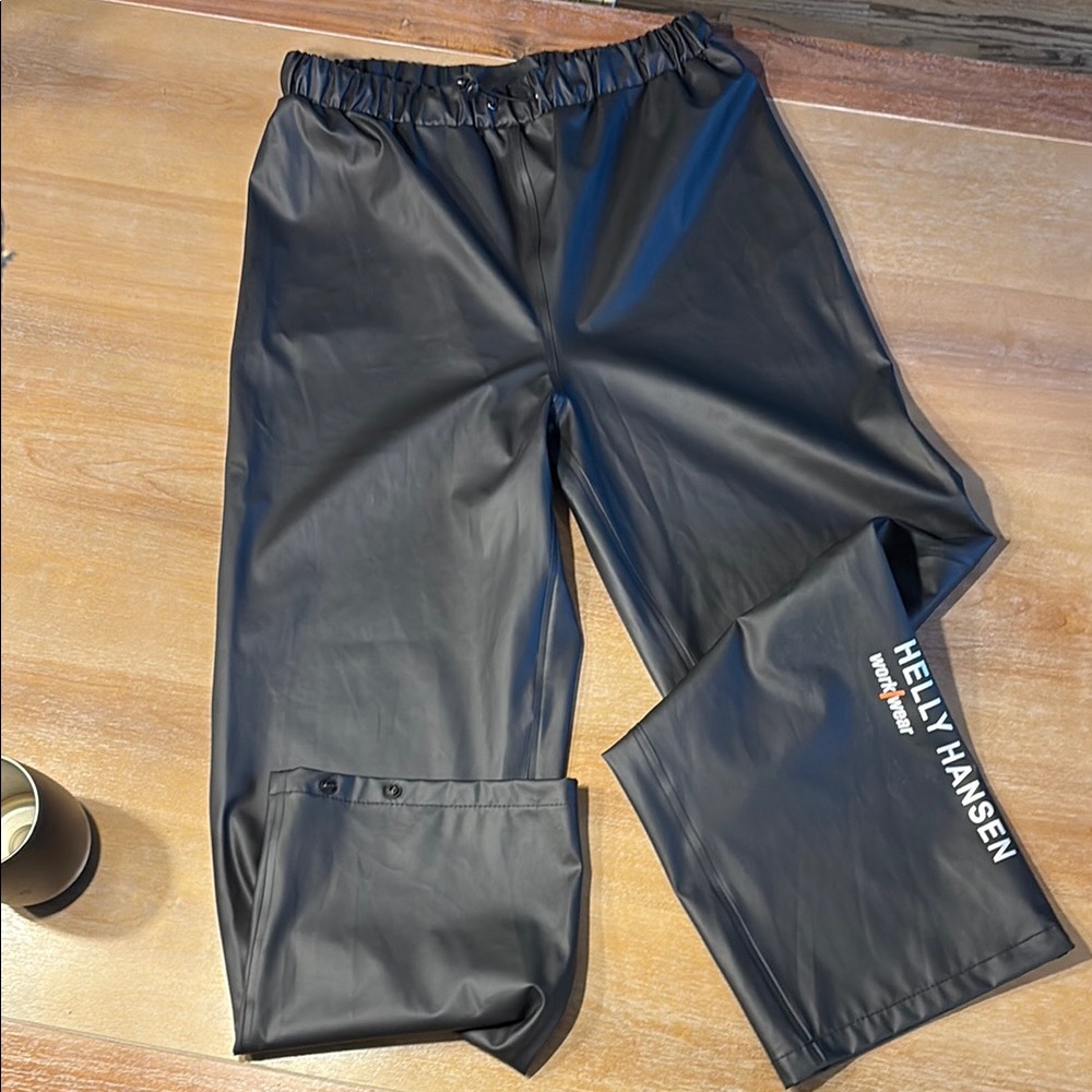 Helly Hansen Black Rain Pants